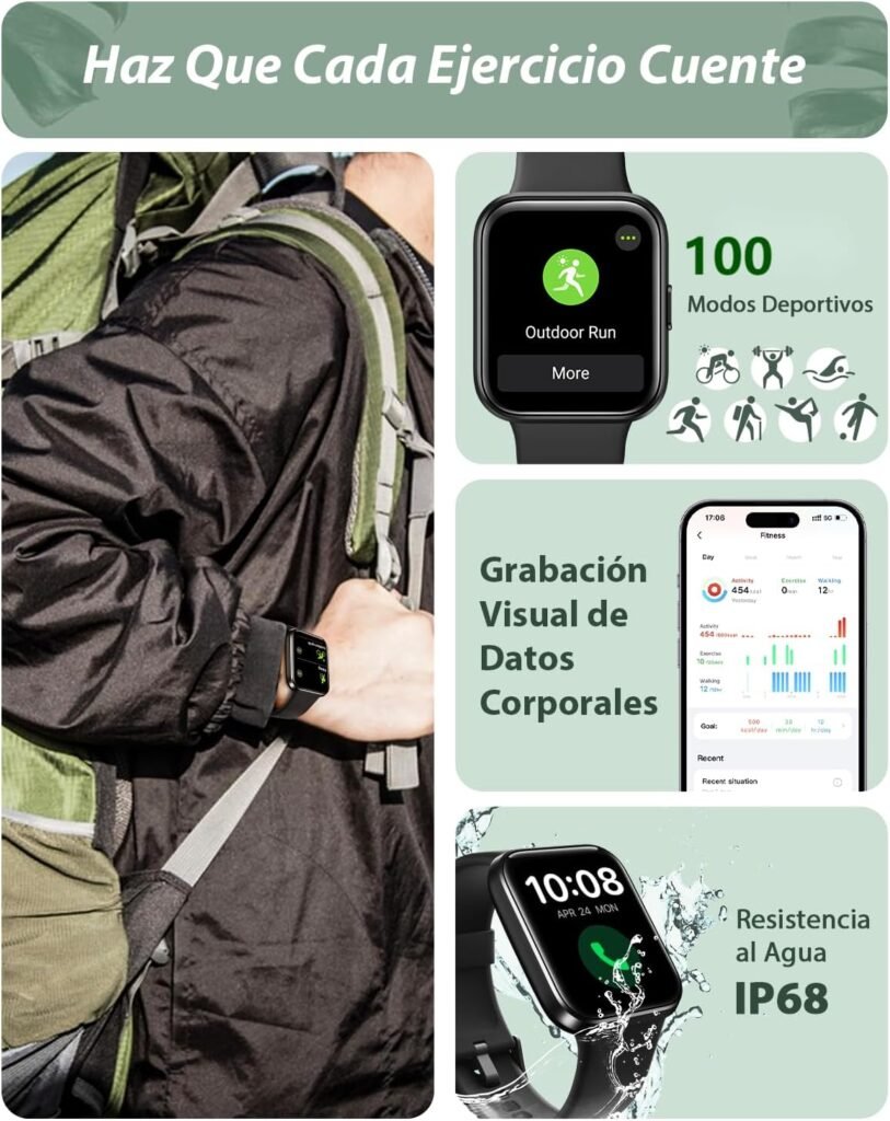 Modo Deporte Reloj Inteligente Tensky