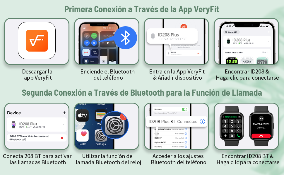 App Conexión Reloj Inteligente Tensky