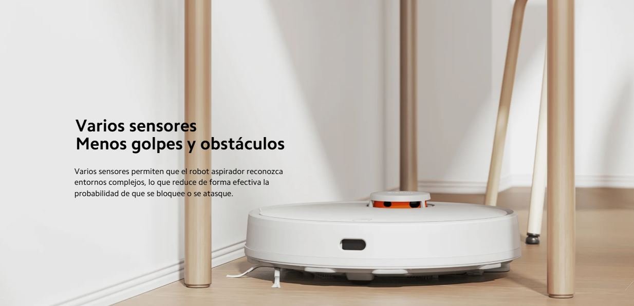 Xiaomi Robot Vacuum S12 - Varios sensores, menos golpes
